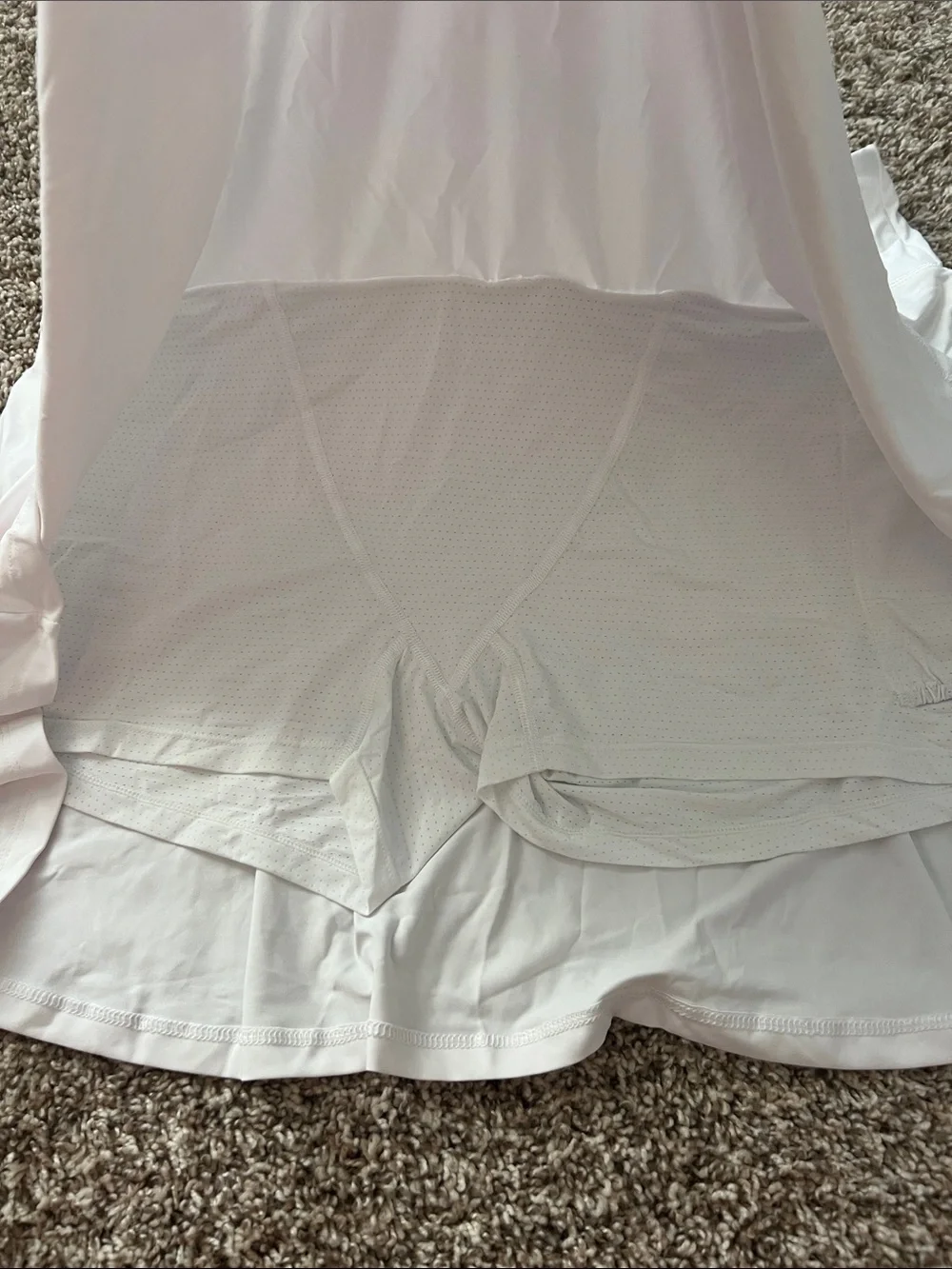 NWT! Women’s White Athletic Skort by Ewedoos - SUPER Comfy!! Size XXL